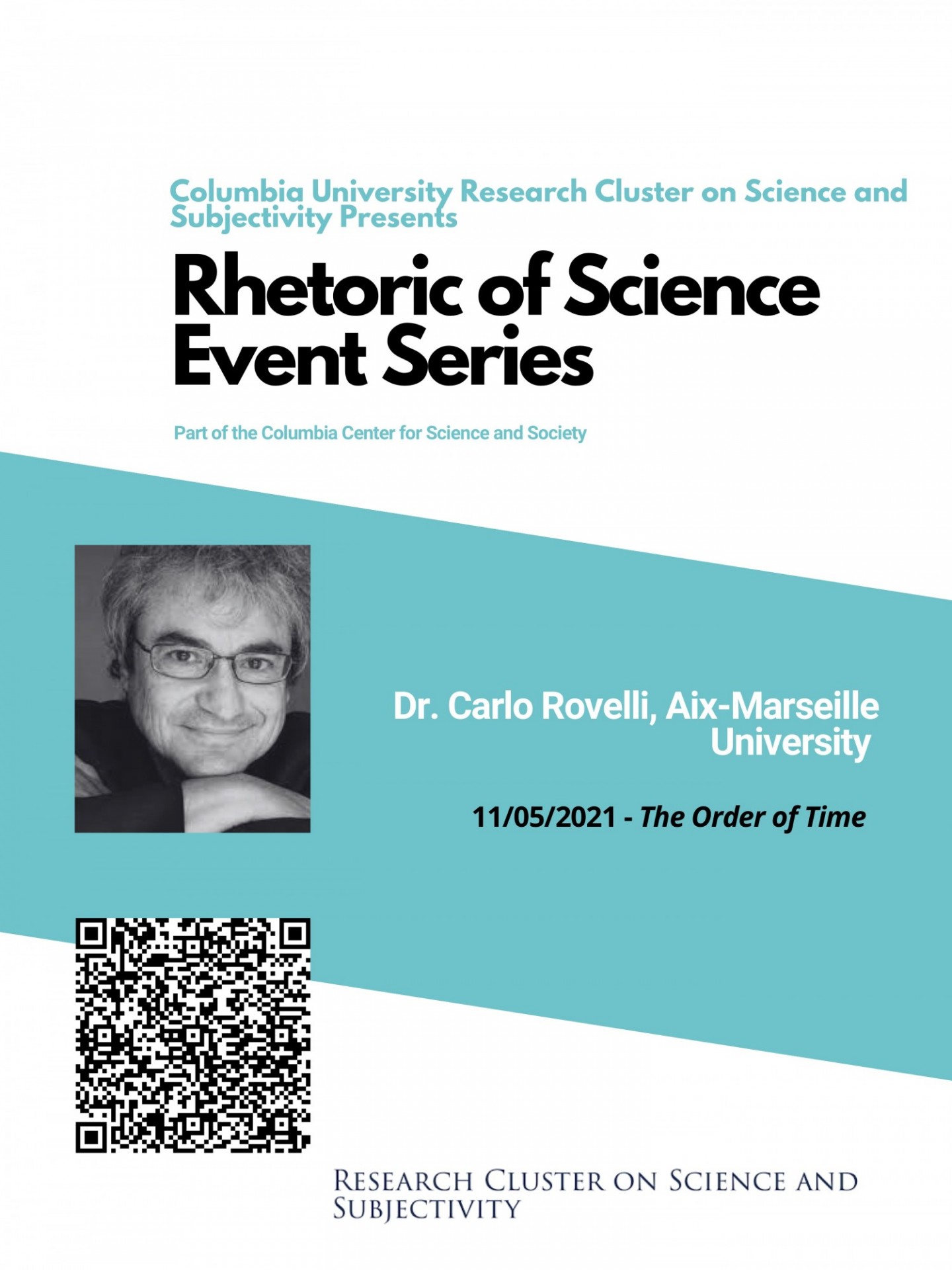 Rhetoric of Science: Featuring Dr. Carlo Rovelli